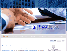Tablet Screenshot of drucker-support.at